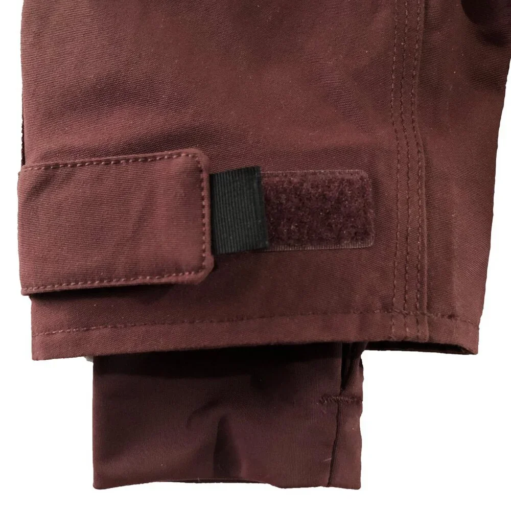 Carhartt Jacket Womens Size XL (16/18) Burgundy Shoreline Storm Defender Hooded - Picture 12 of 16